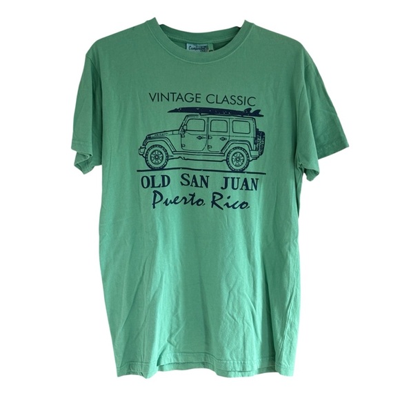 San Juan Puerto Rico Vintage Classic Mens Tee Shirt Size Large 100% Cotton NWT - Picture 2 of 7